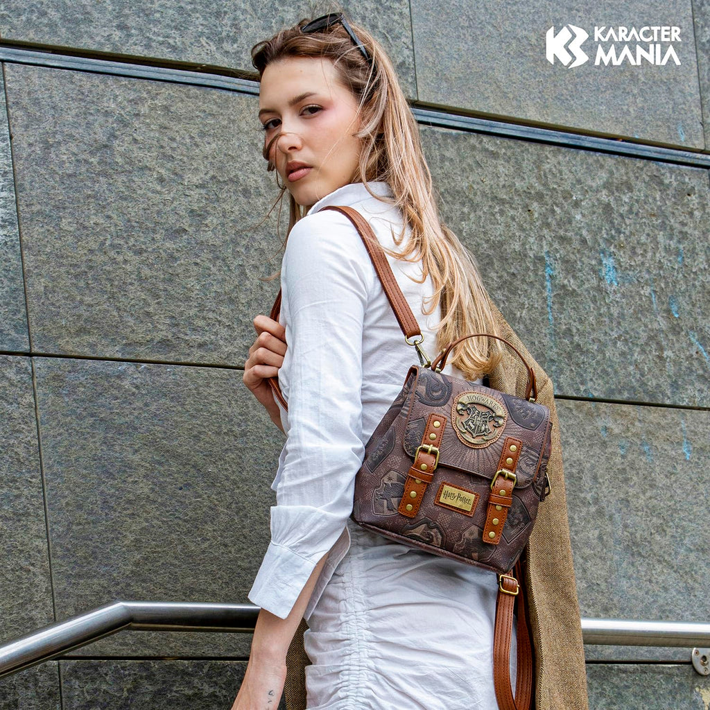 Harry Potter Brown Quest Backpack-Handbag Harry Potter Pride