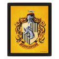 Harry Potter (Colourful Crest Hufflepuff) 3D Lenticular Poster (Framed)
