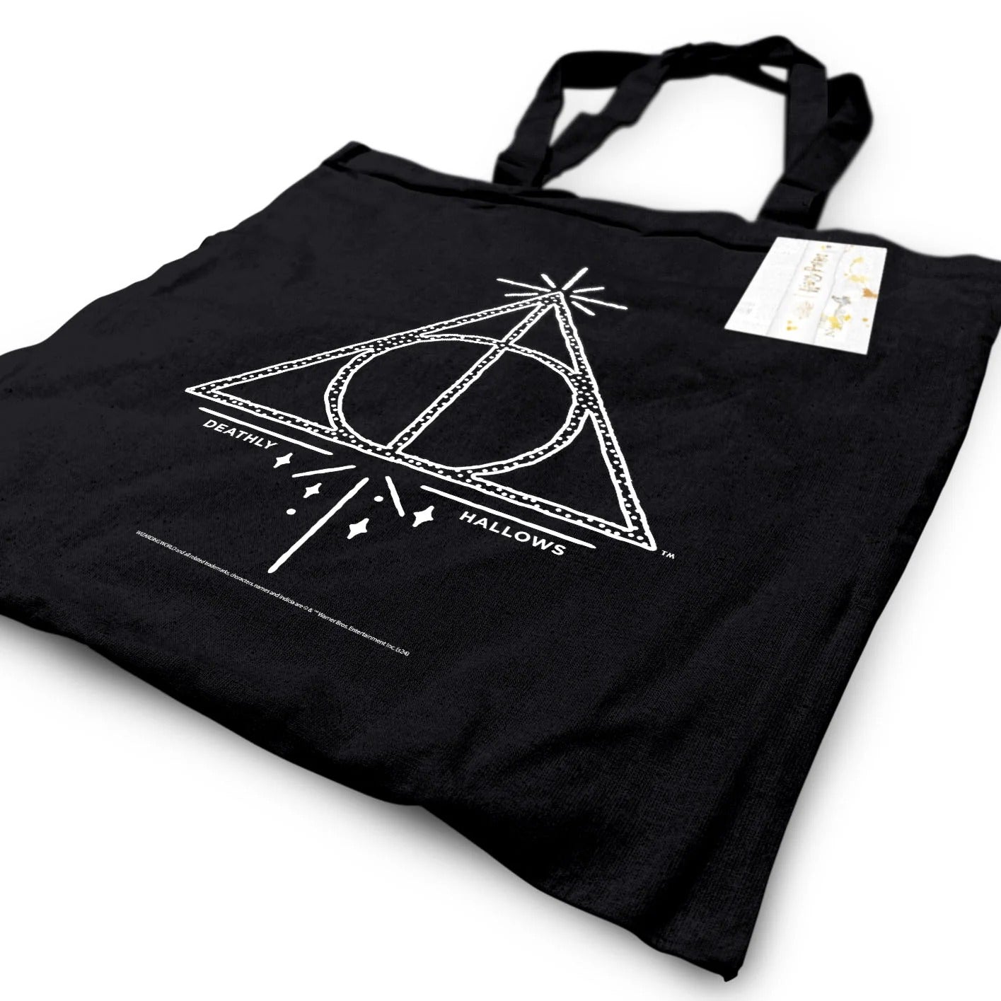 Harry Potter (Deathly Hallows) Black Tote Bag Bags Accessories