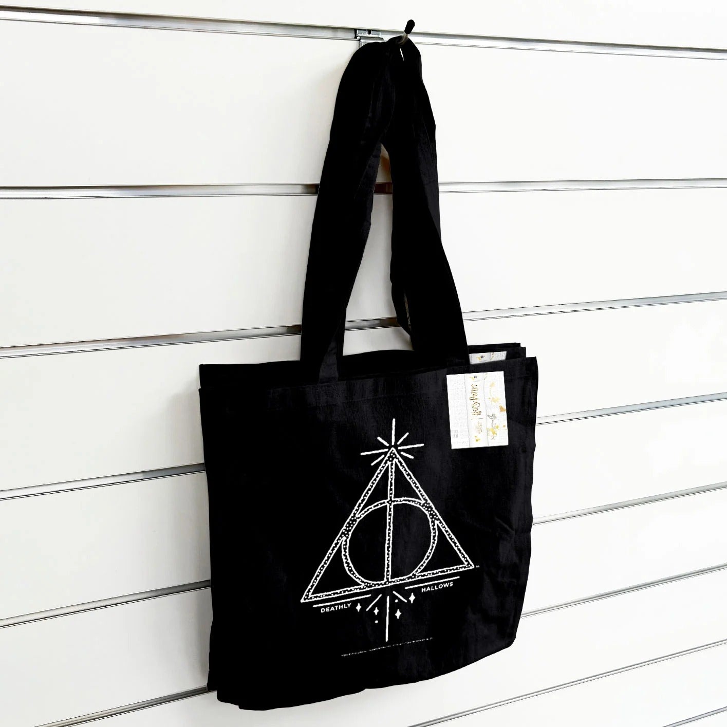 Harry Potter (Deathly Hallows) Black Tote Bag Bags Accessories