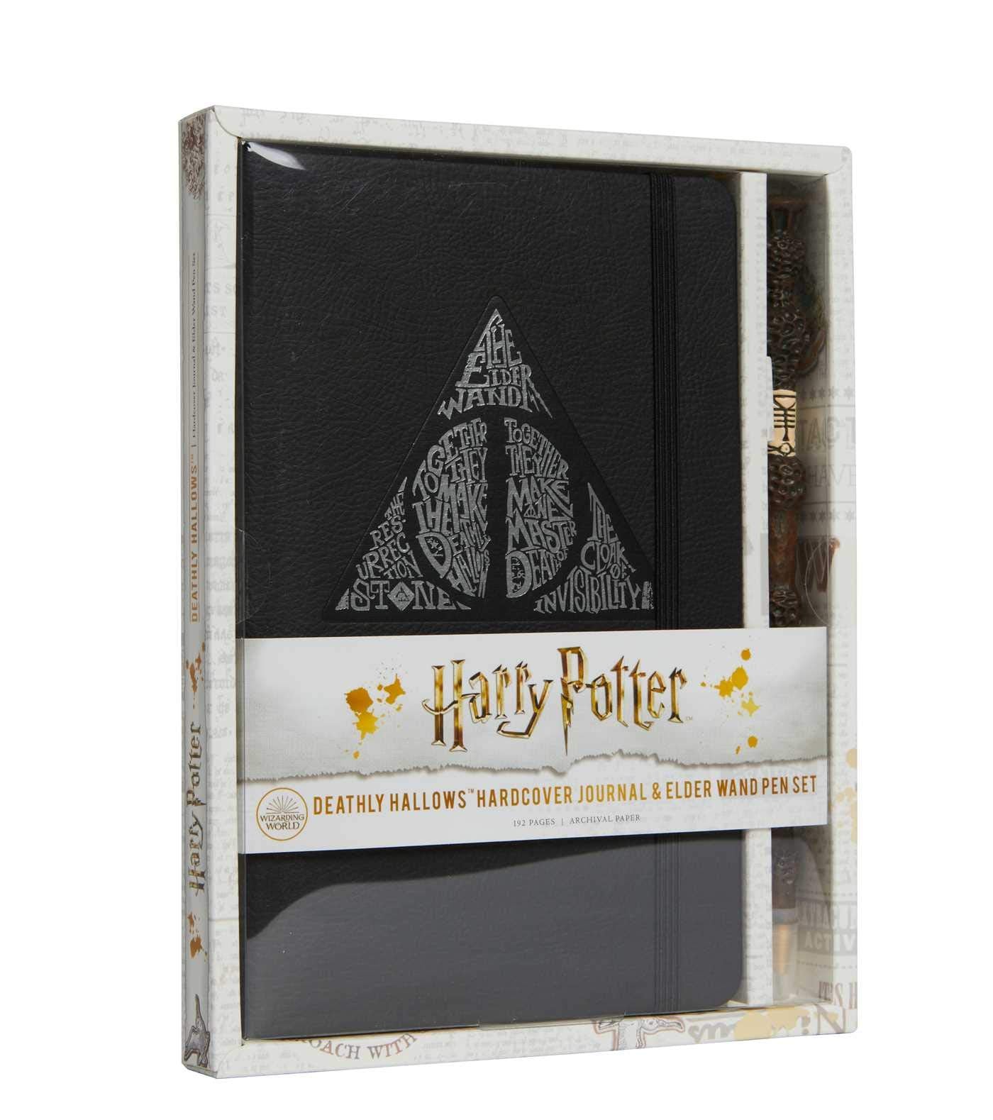 Harry Potter: Deathly Hallows Hardcover Ruled Journal : With Pen