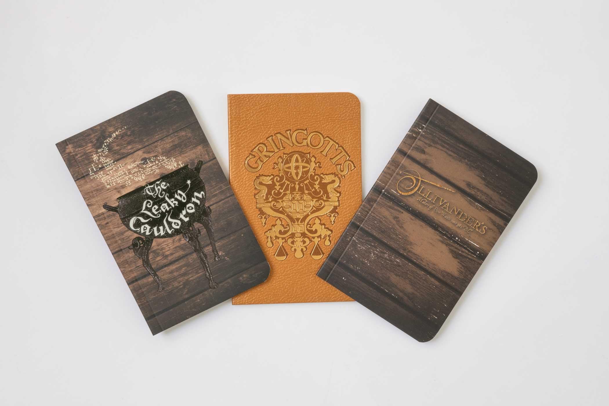 Harry Potter: Diagon Alley Pocket Journal Collection : Set of 3