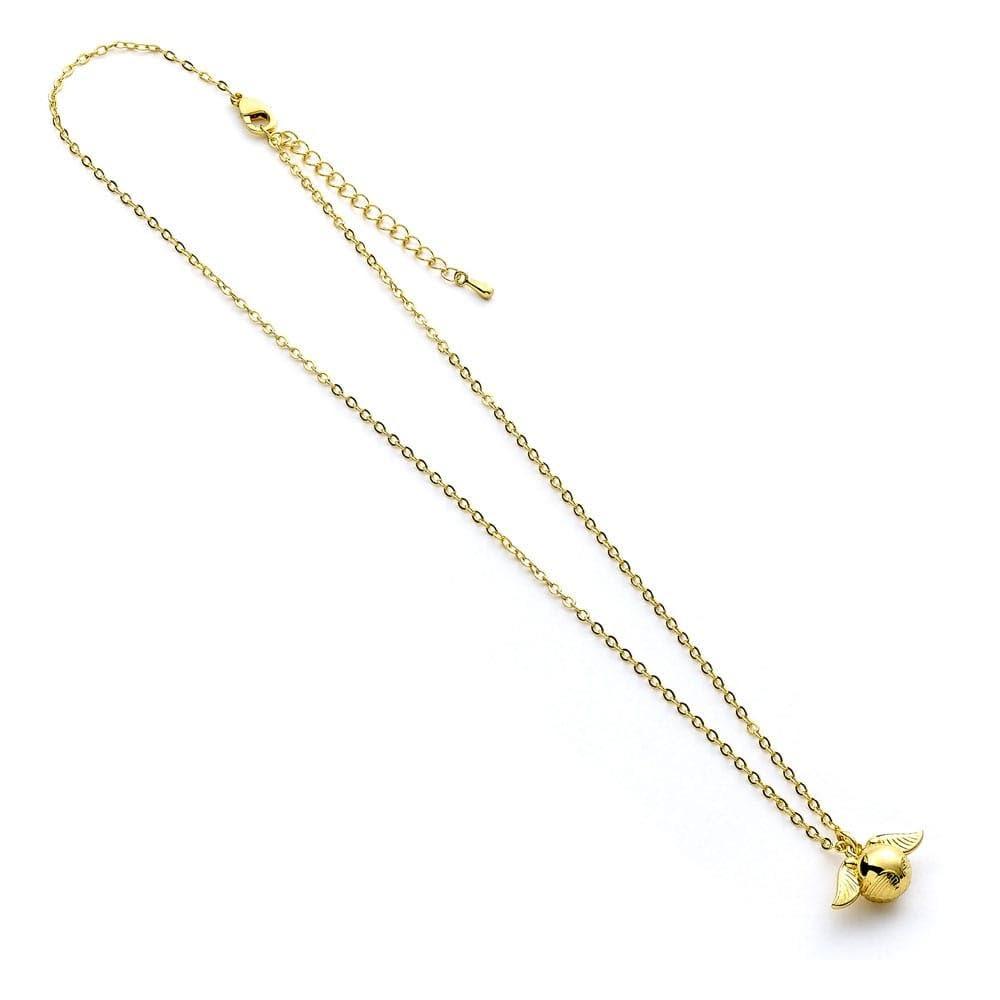 Harry Potter Golden Snitch Gold Tone  Necklace