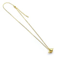 Harry Potter Golden Snitch Gold Tone  Necklace