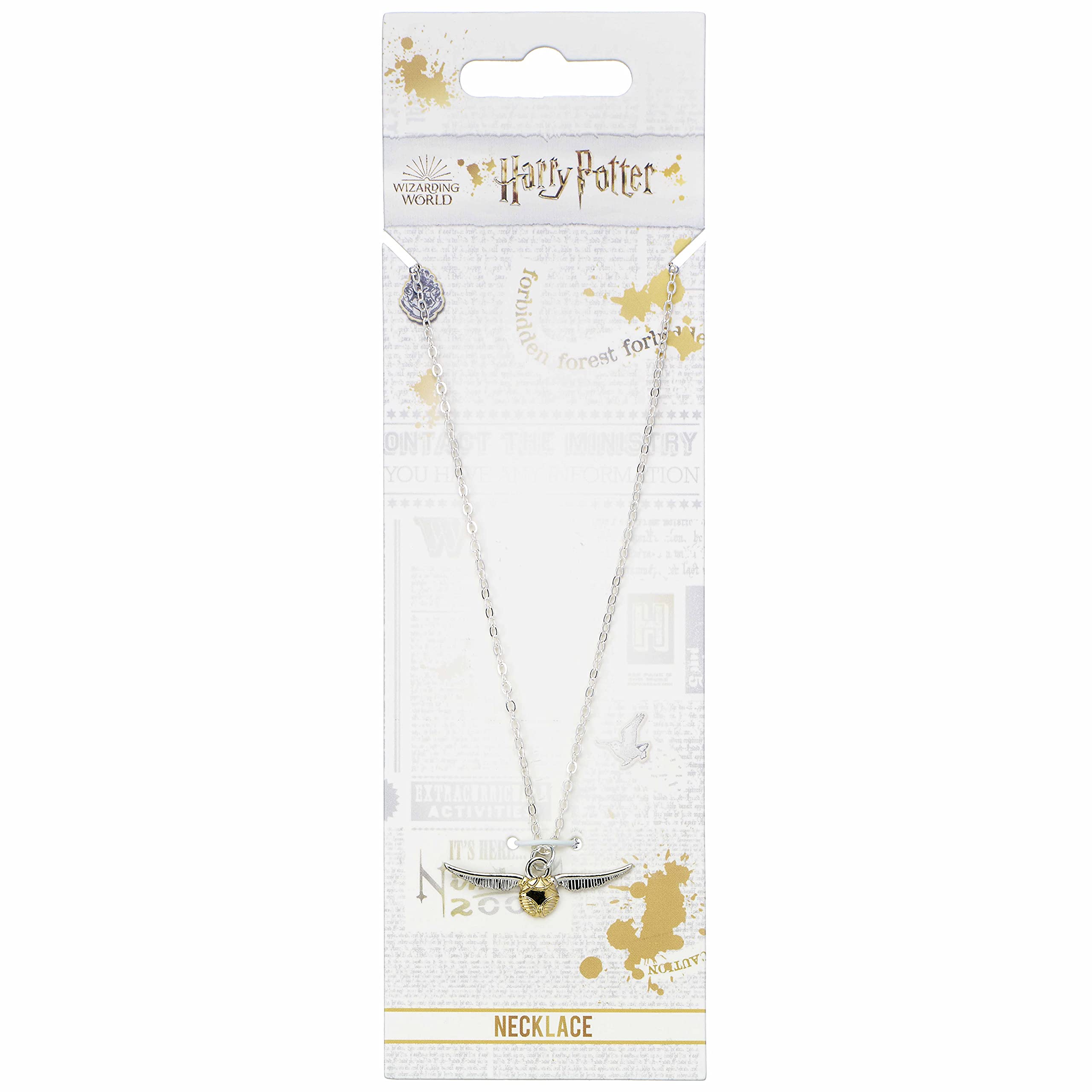 Harry Potter Golden Snitch Necklace