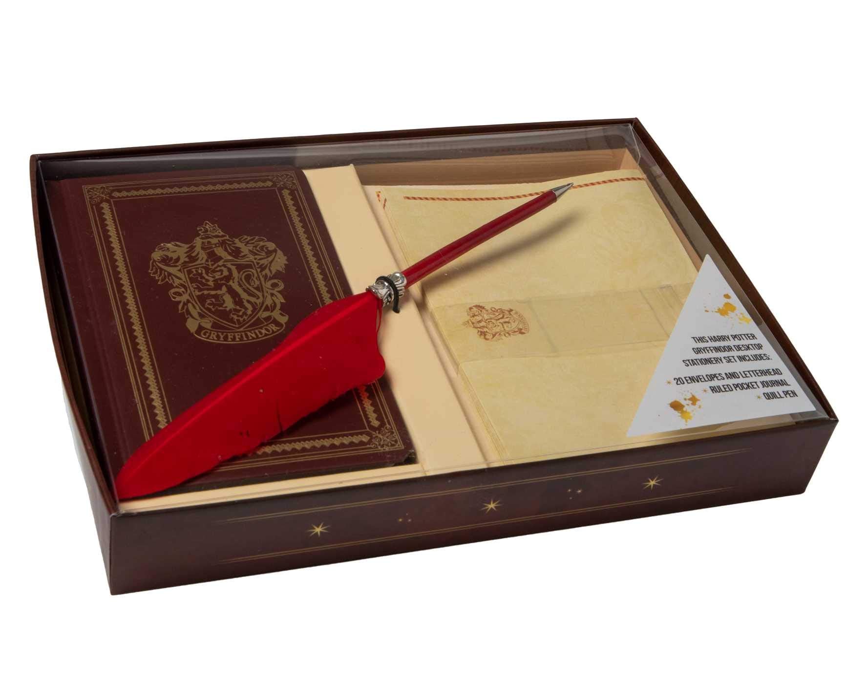 Harry Potter: Gryffindor : Desktop Stationery Set (With Pen)