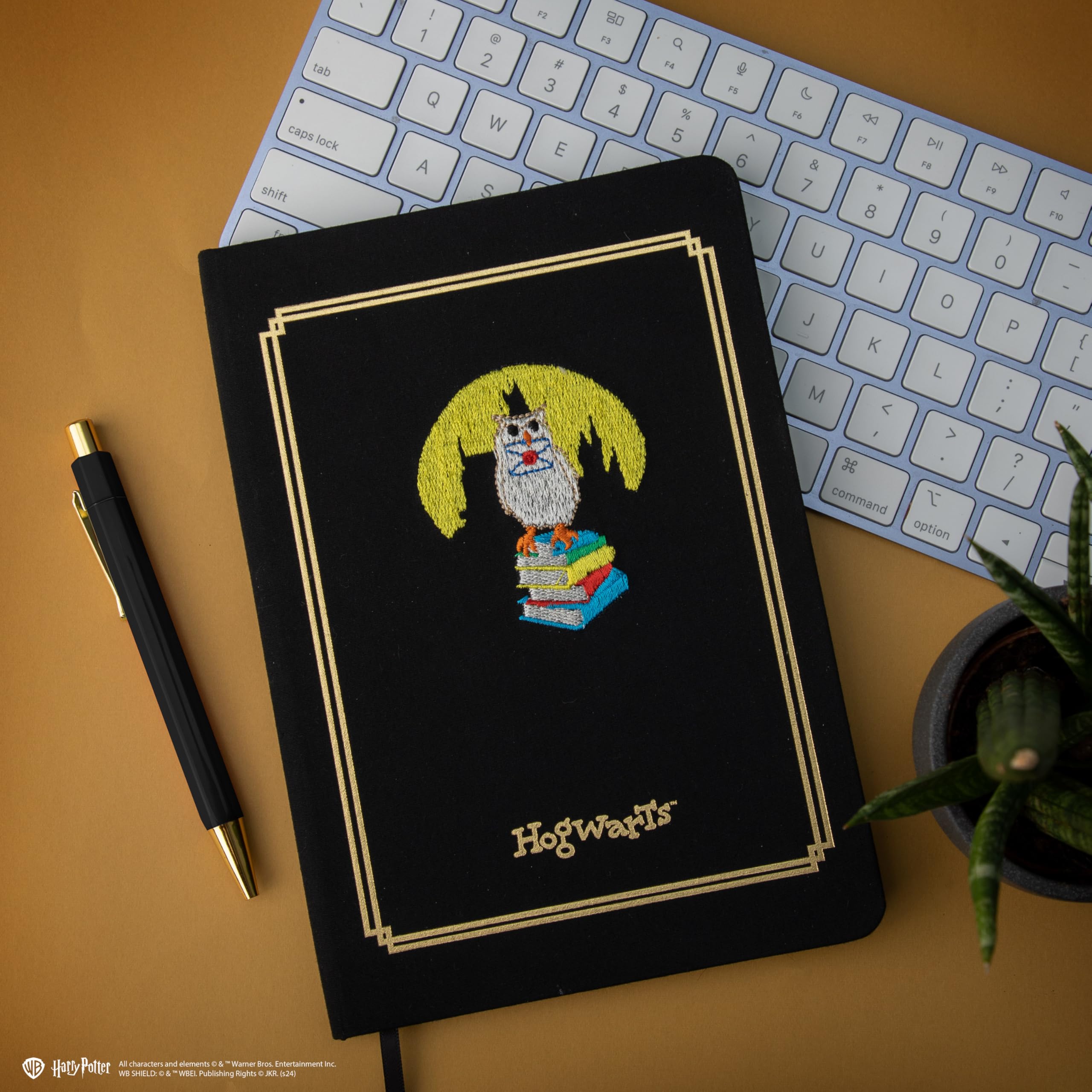 Harry Potter Hedwig Embroidered Notebook