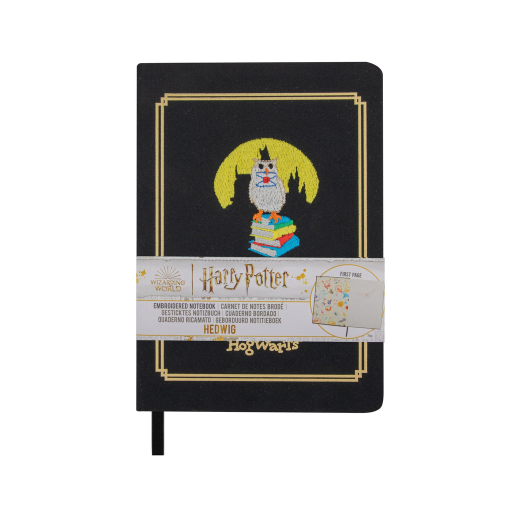 Harry Potter Hedwig Embroidered Notebook