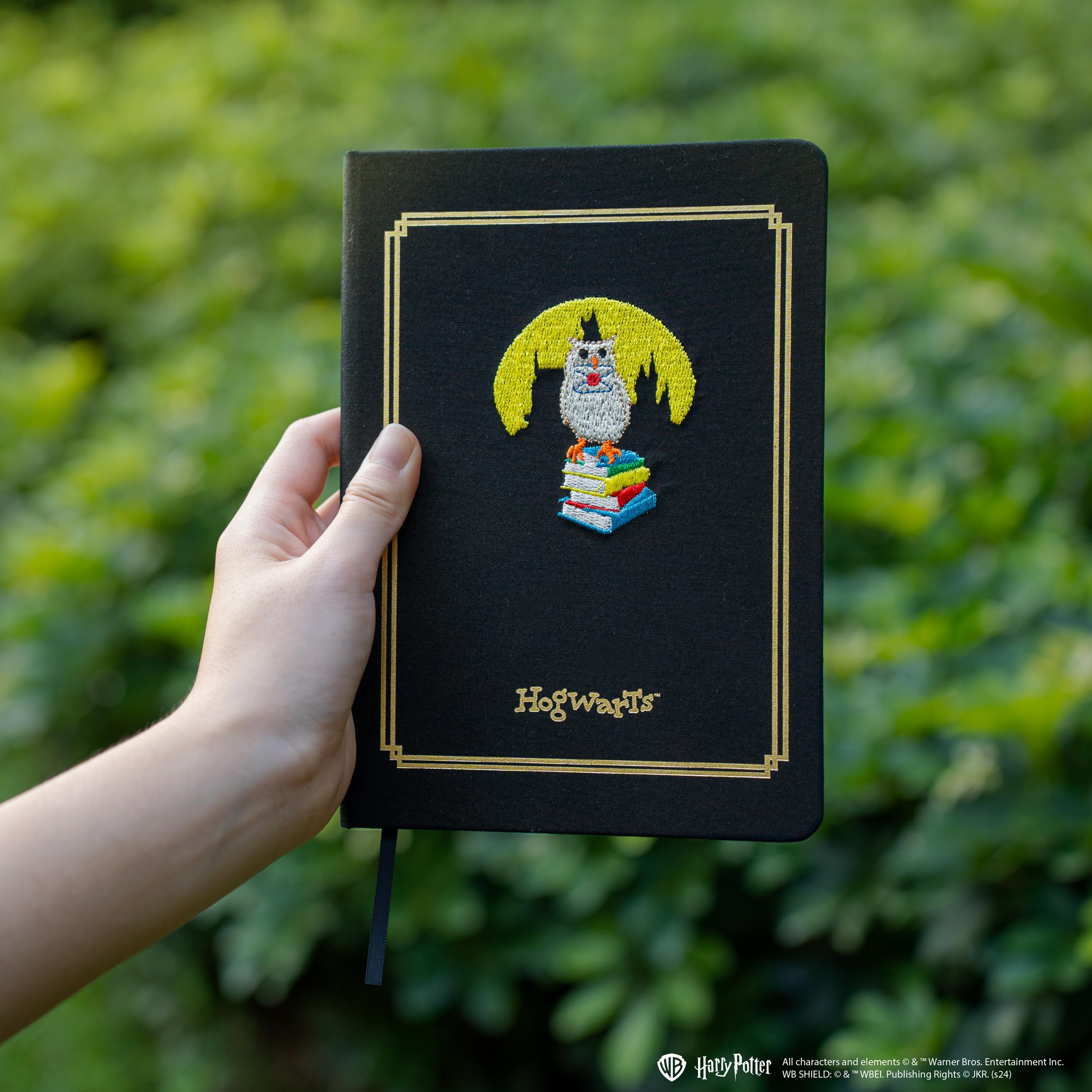 Harry Potter Hedwig Embroidered Notebook
