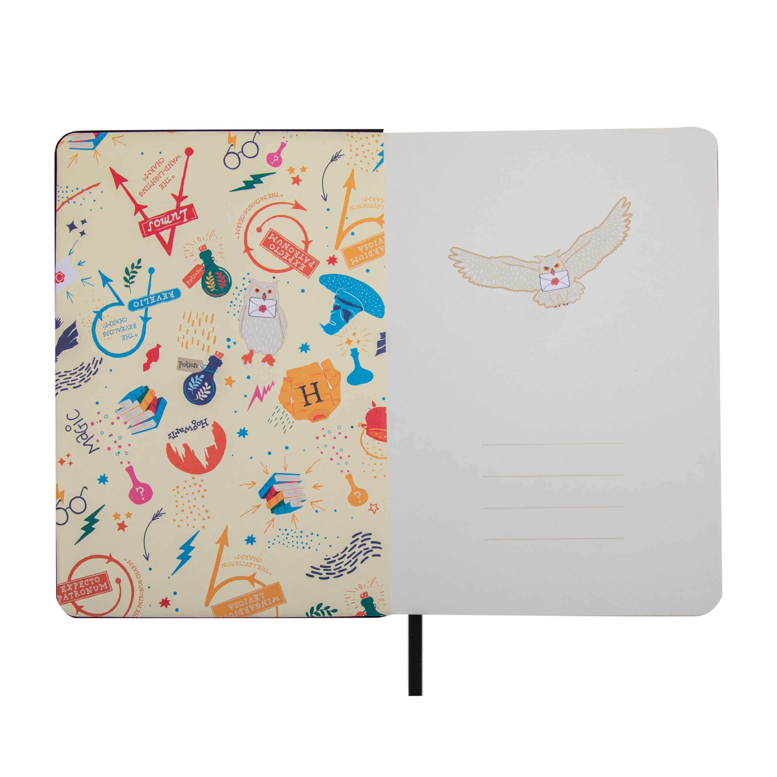 Harry Potter Hedwig Embroidered Notebook