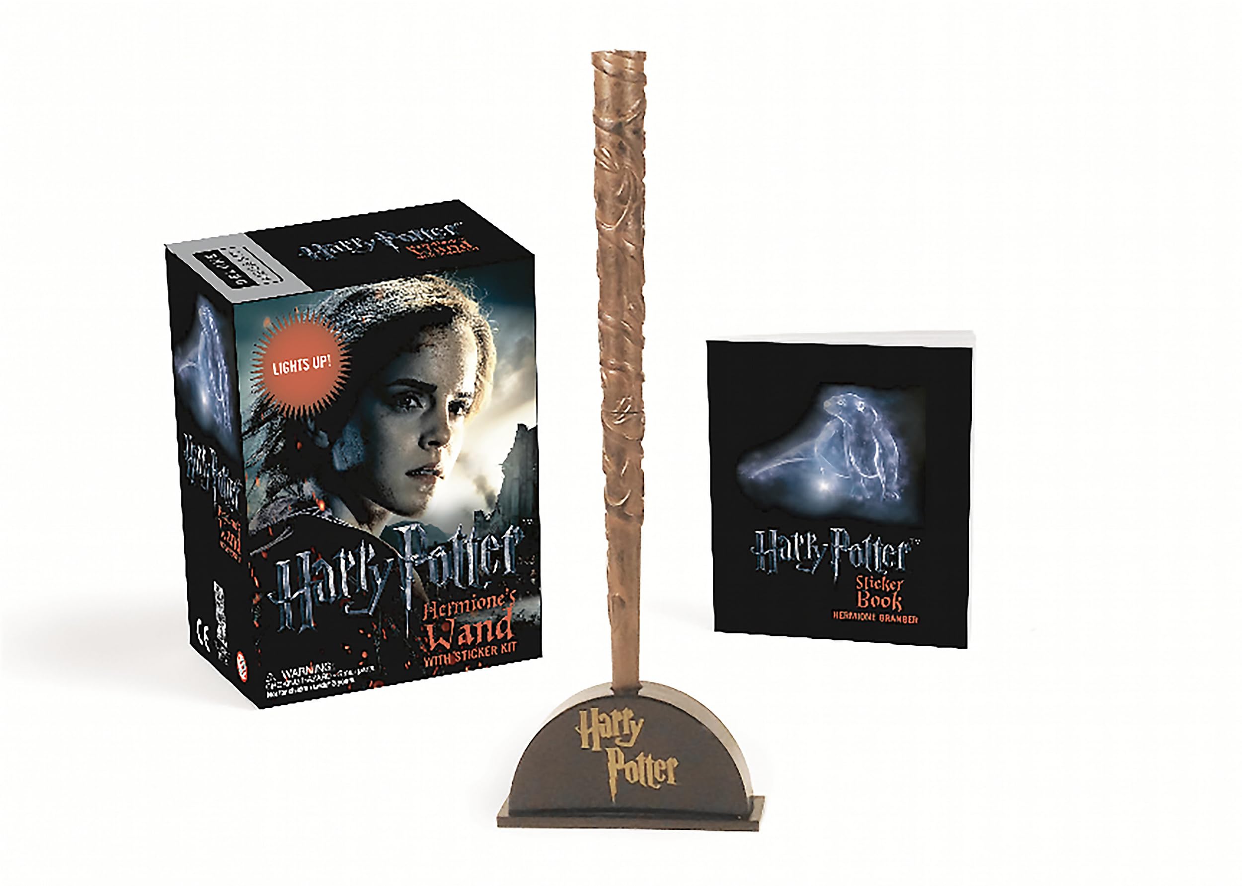 Harry Potter Hermione's Wand with Sticker Kit : Lights Up!