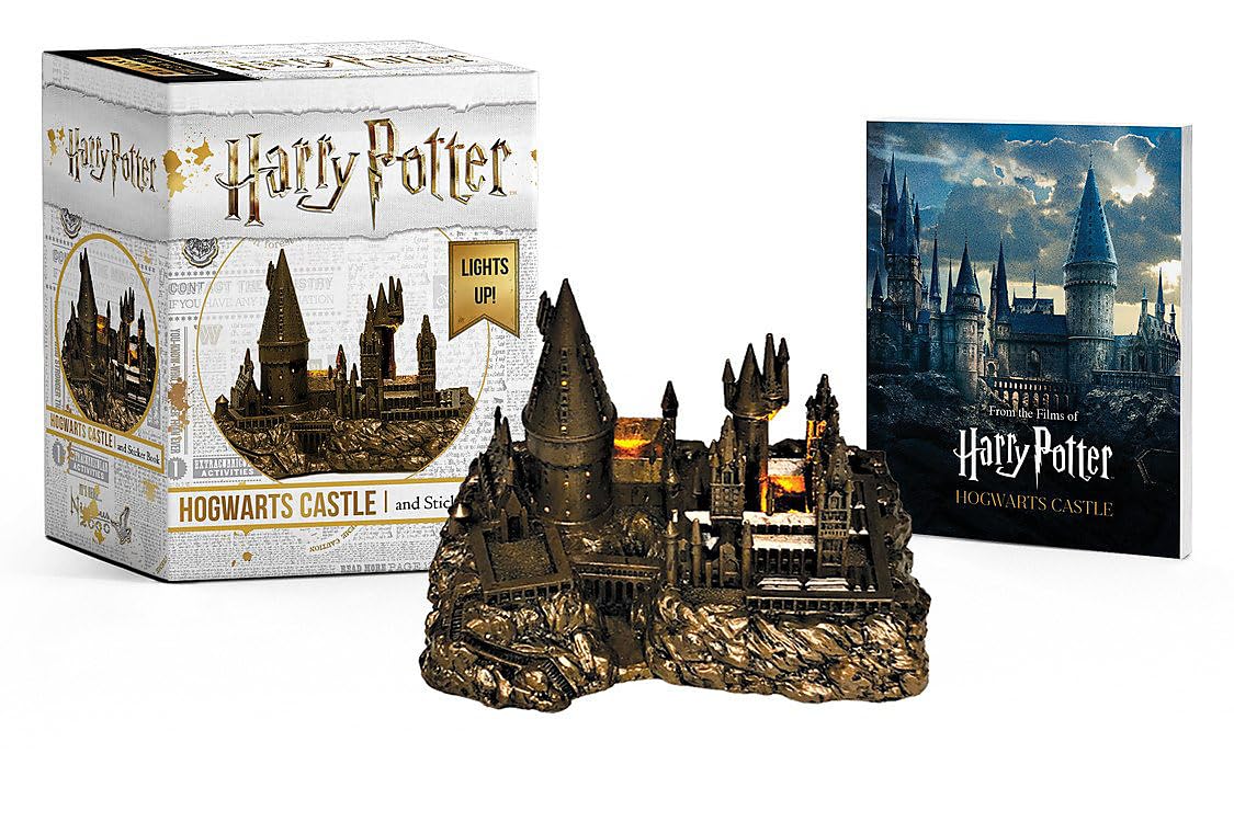 Harry Potter Hogwarts Castle and Sticker Book: Lights Up! Multiple-component retail product Contemporary Fiction