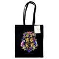 Harry Potter (Hogwarts Crest Watercolour) Black Tote Bag Bags