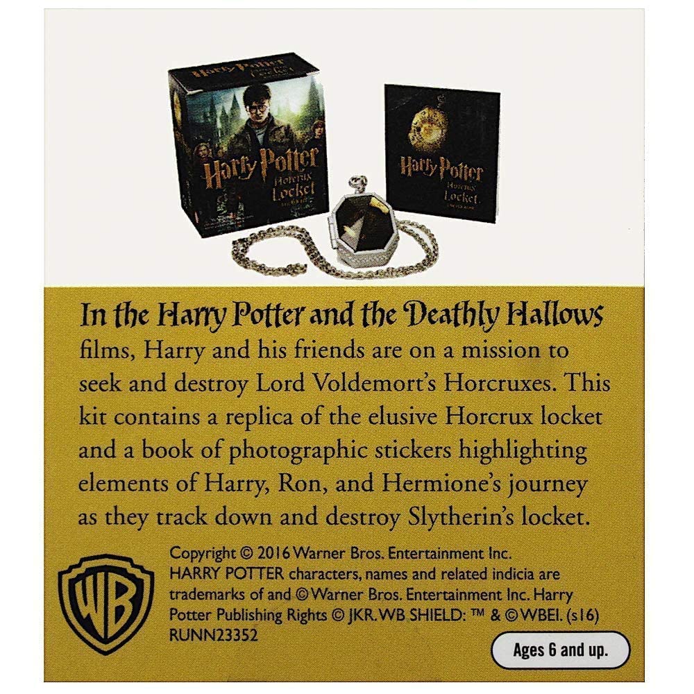 Harry Potter Locket Horcrux Kit and Sticker Book