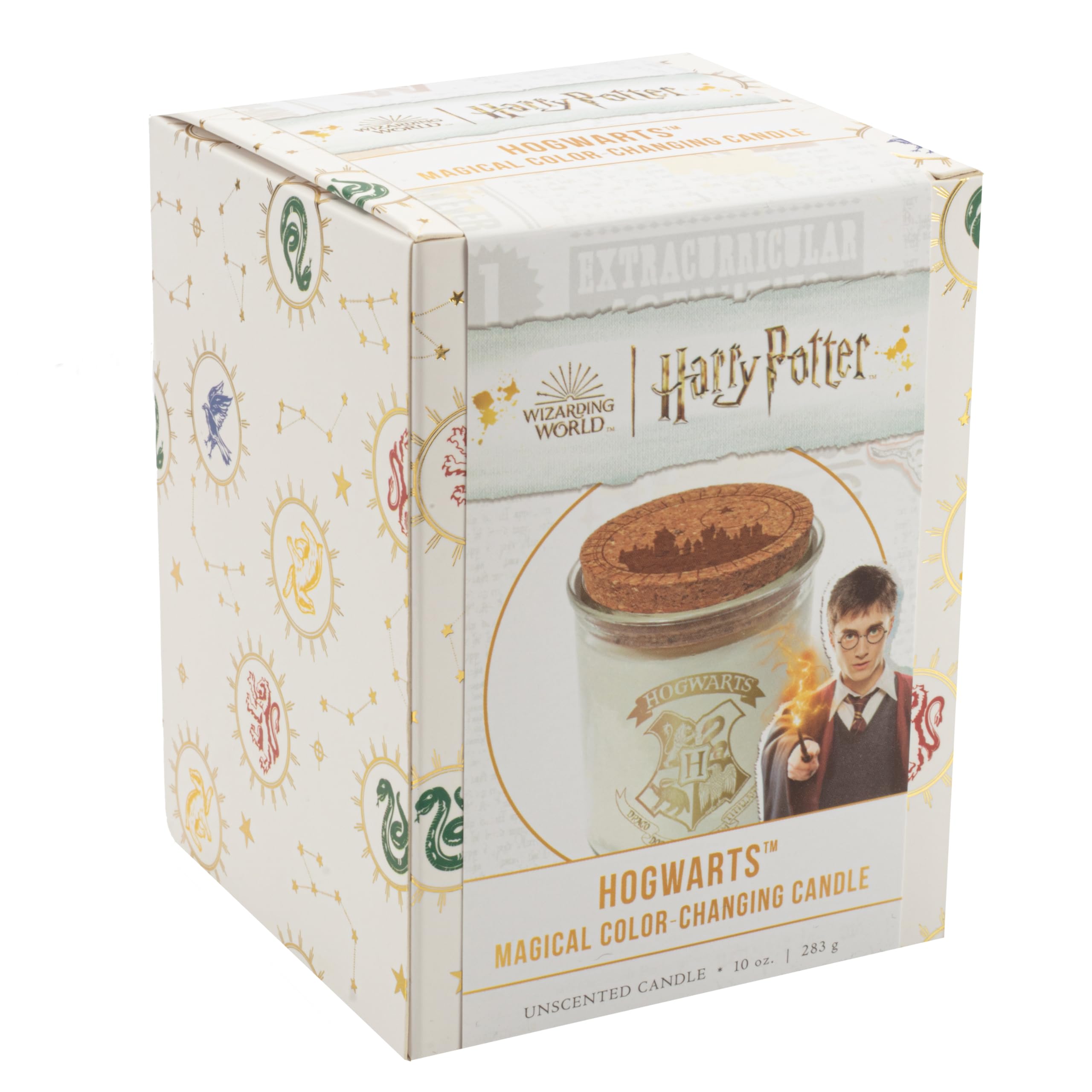 Harry Potter: Magical Color-Changing Hogwarts Candle (10 oz)