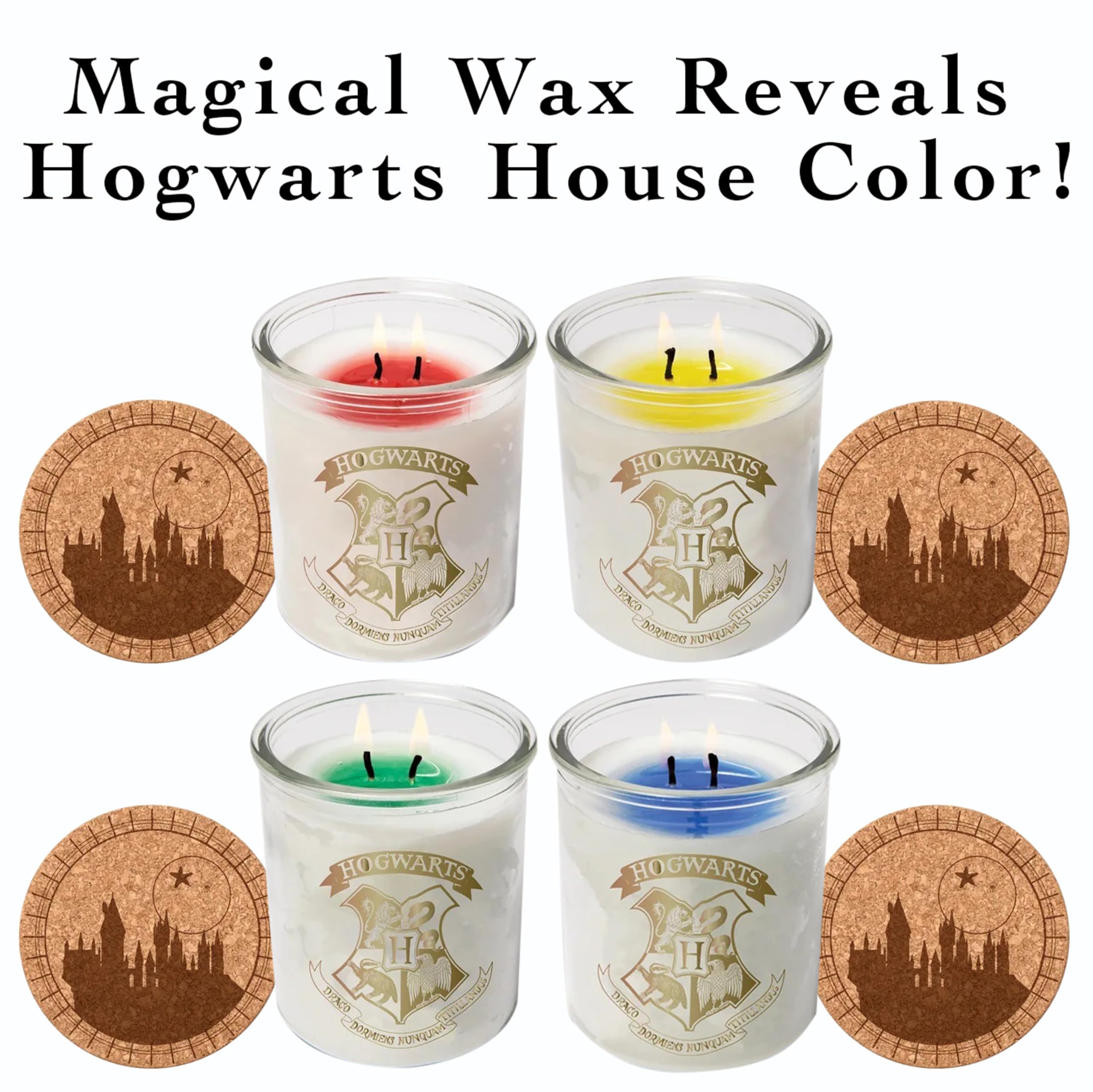 Harry Potter: Magical Color-Changing Hogwarts Candle (10 oz)