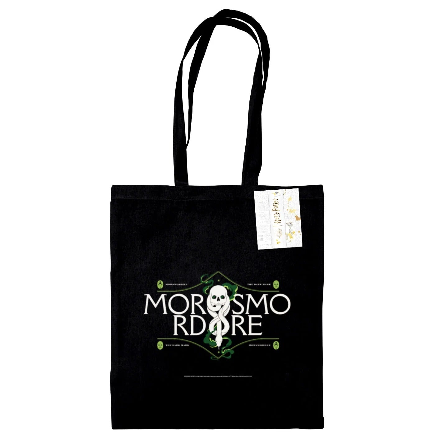 Harry Potter (Morsmordre) Black Tote Bag Bags Accessories
