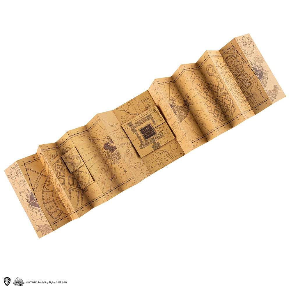 Harry Potter Notebook-Foldable Marauder's Map