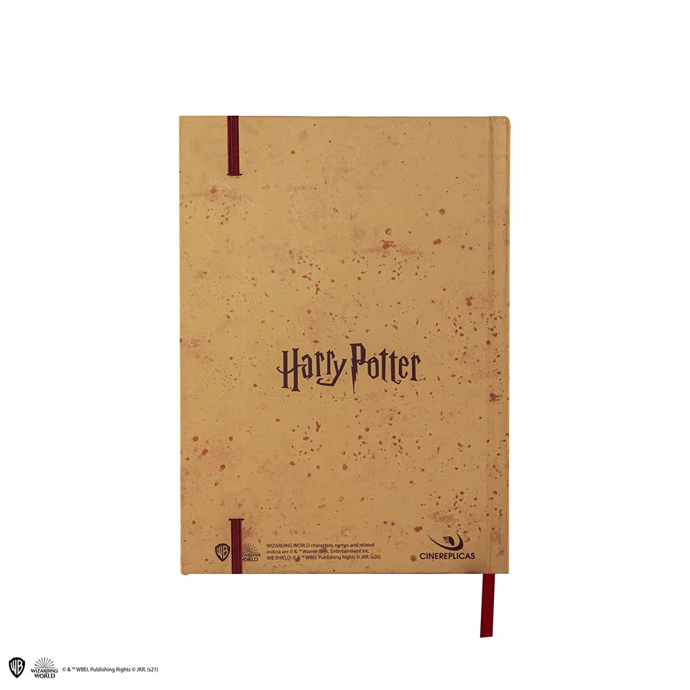 Harry Potter Notebook-Foldable Marauder's Map