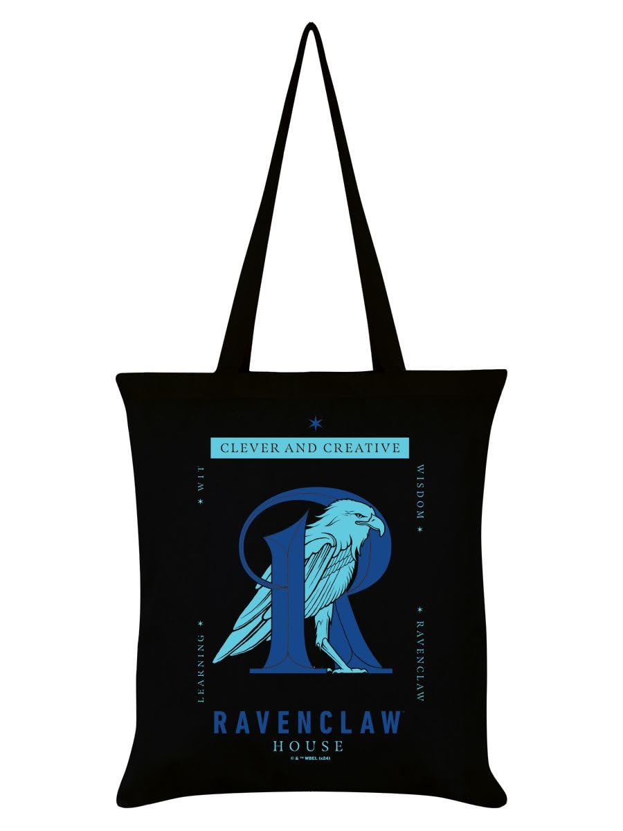 Harry Potter (Ravenclaw) Black Tote Bag