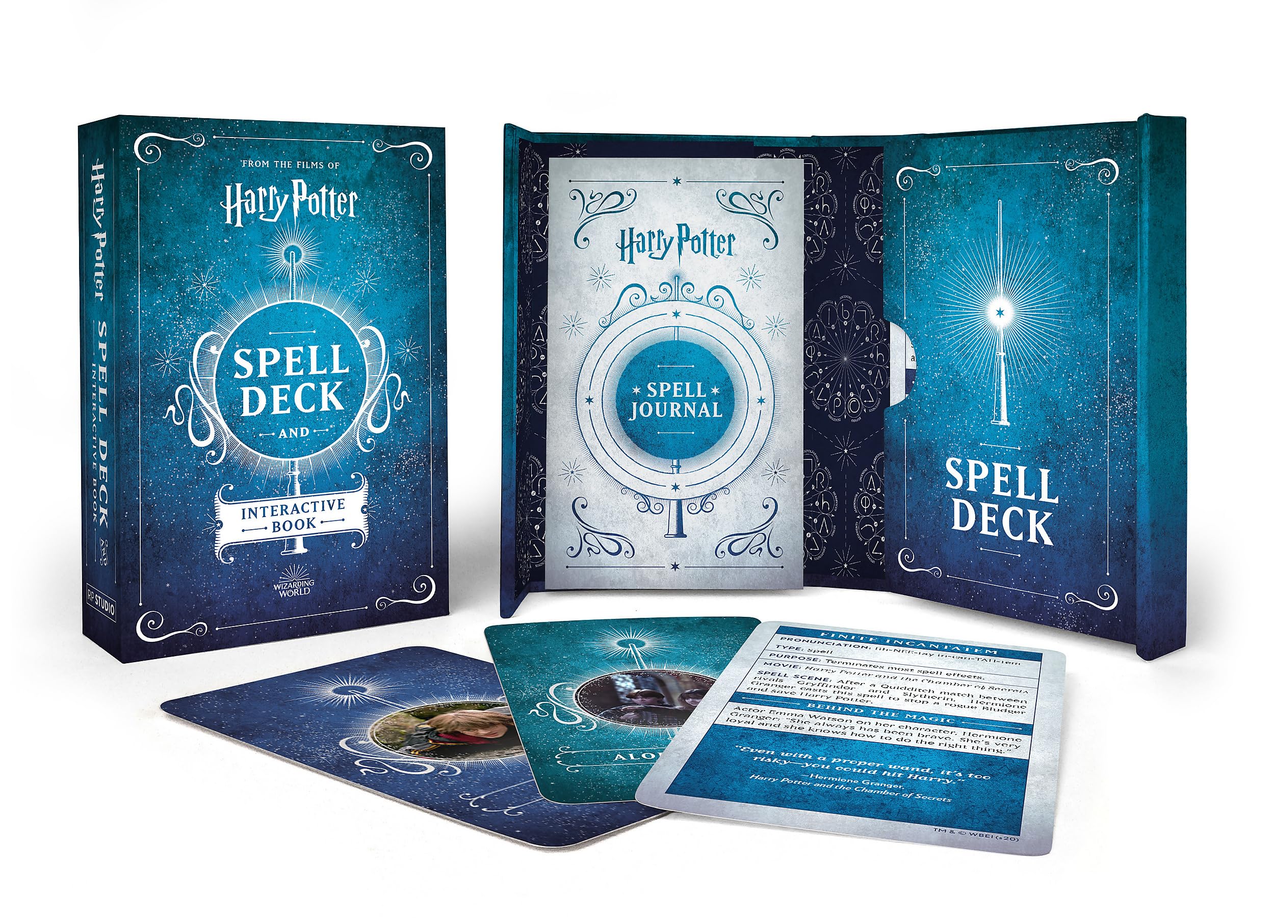 Harry Potter: Spell Deck and Interactive Book of Magic Multiple-component retail product Toys