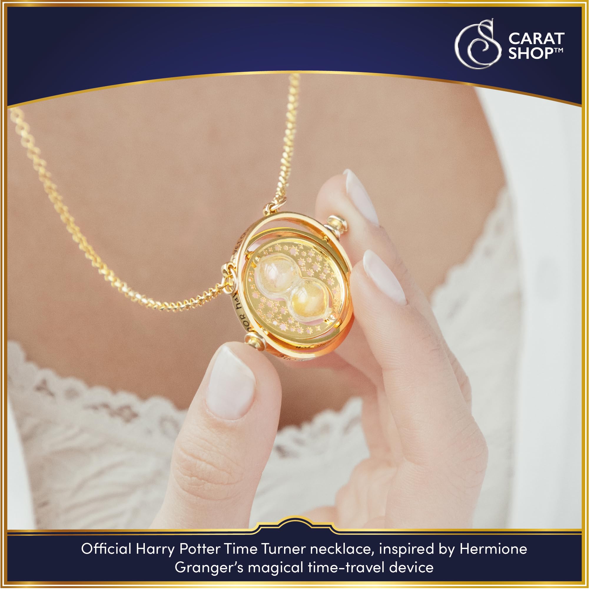 Harry Potter Spinning Time Turner Necklace