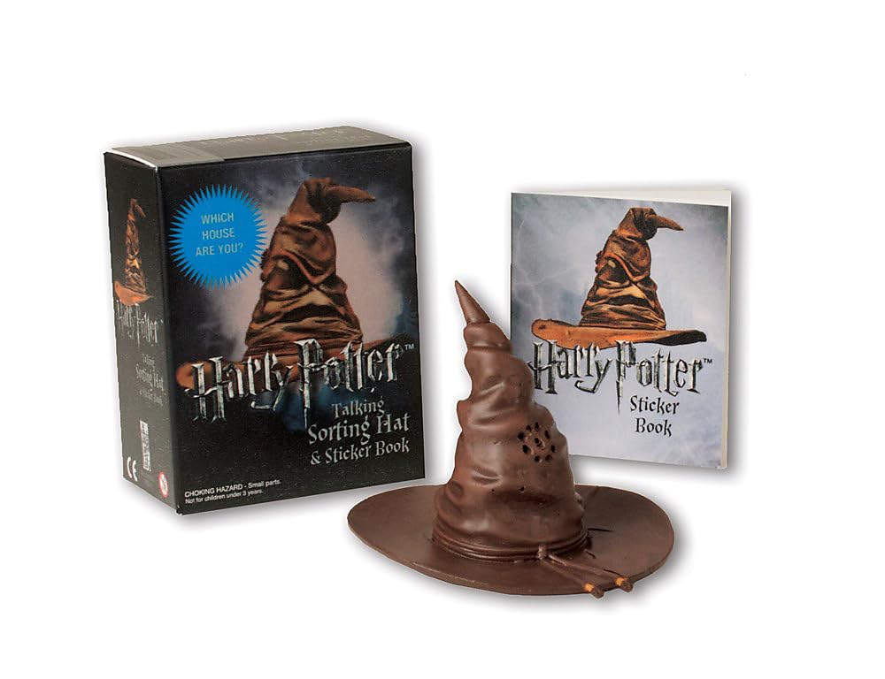 Harry Potter Talking Sorting Hat and Sticker Book : Which House Are You?
