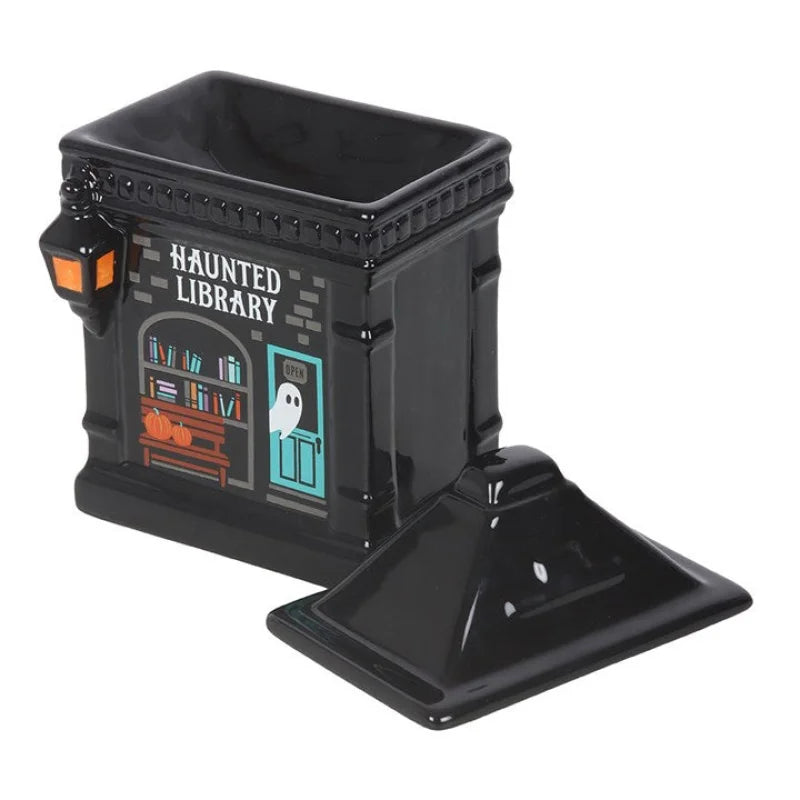 Haunted Library Oil Burner