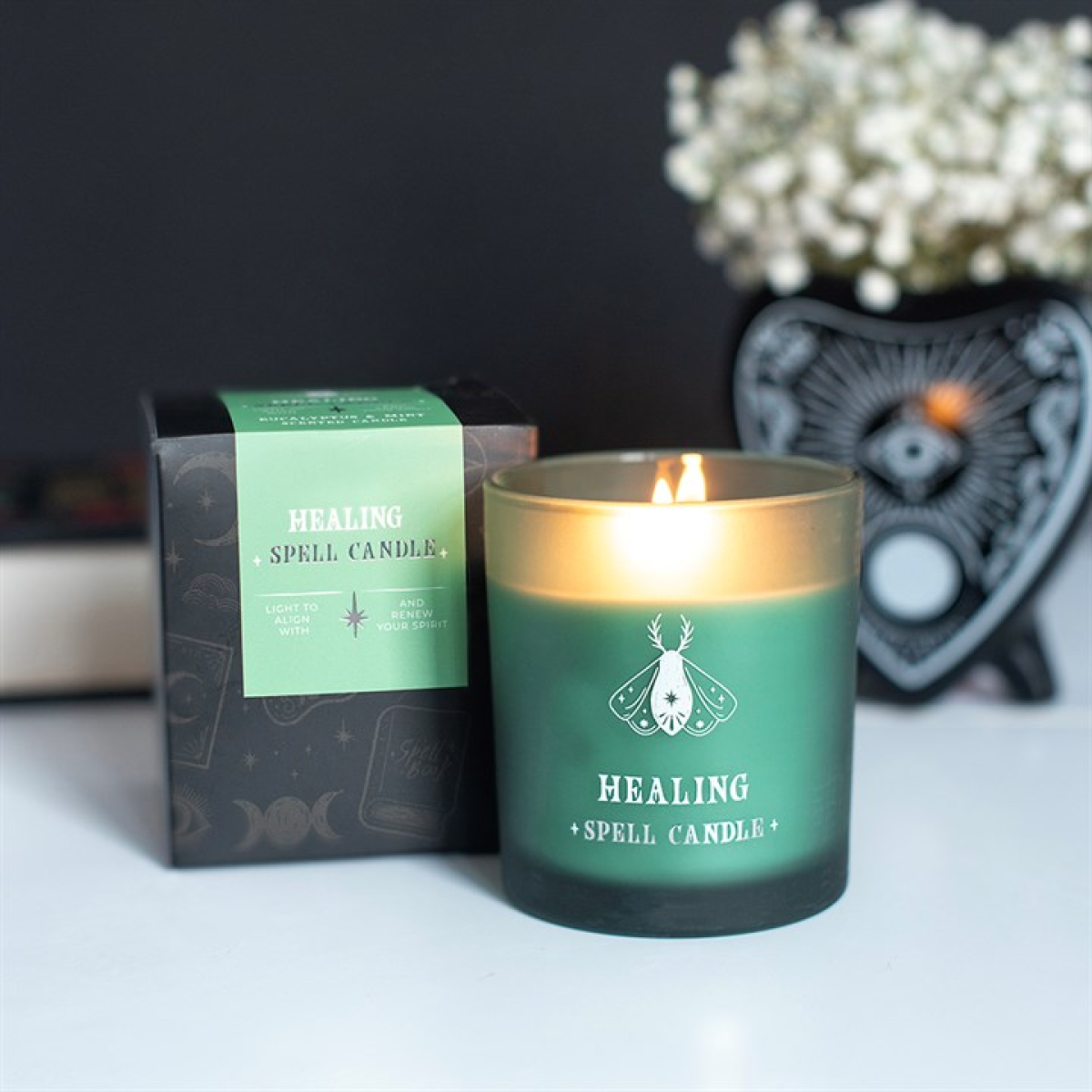 Healing Eucalyptus Mint Scented Candle