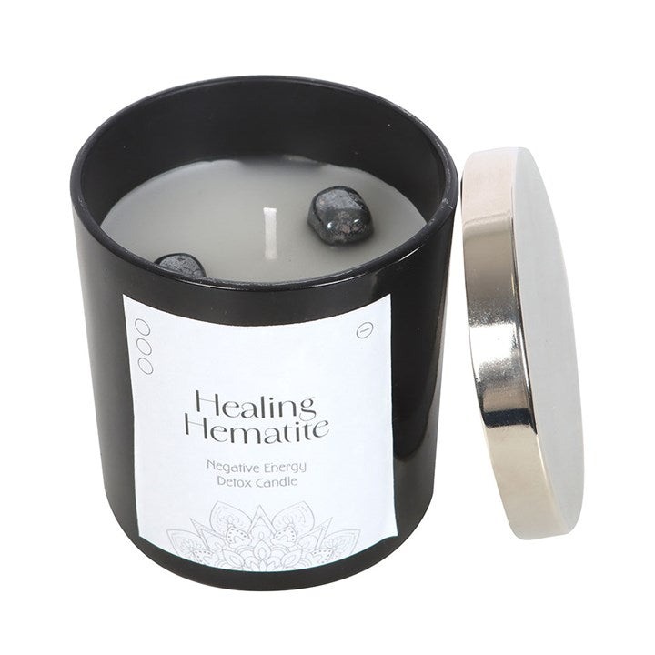 Healing Hematite Detox Candle - Candle