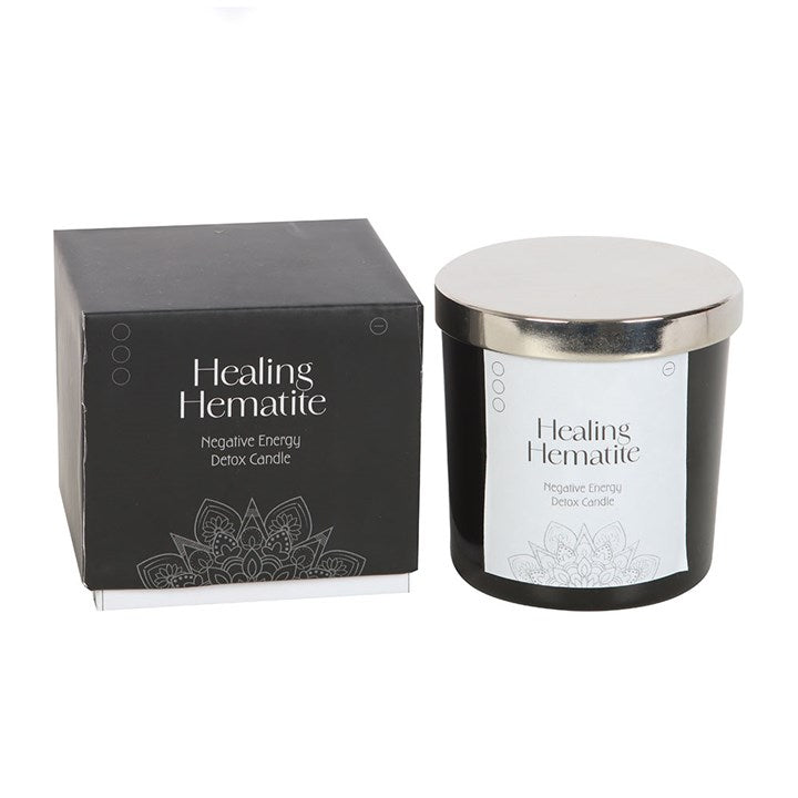 Healing Hematite Detox Candle - Candle