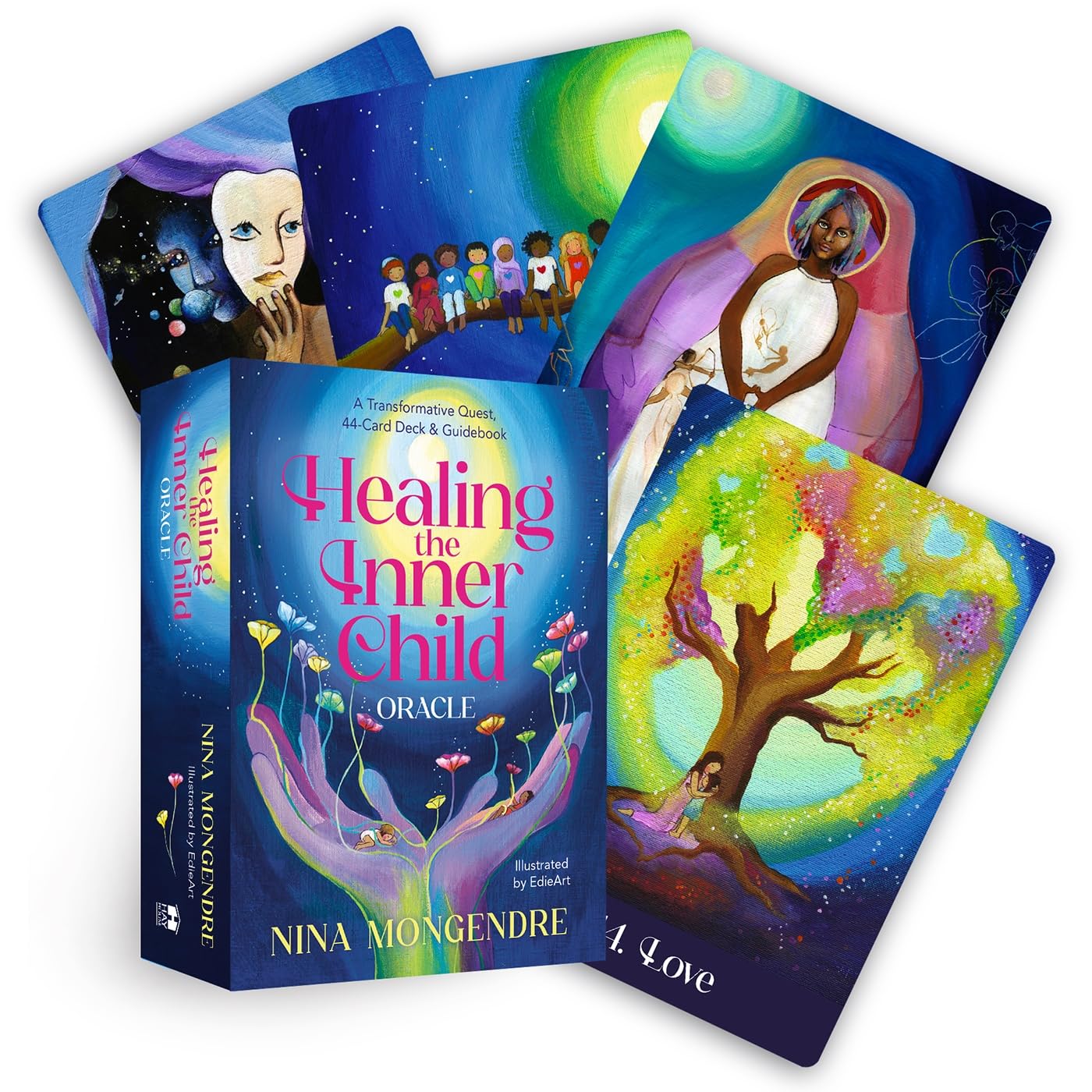 Healing the Inner Child Oracle: A Transformative Quest 44-Card Deck & Guidebook Cards Book