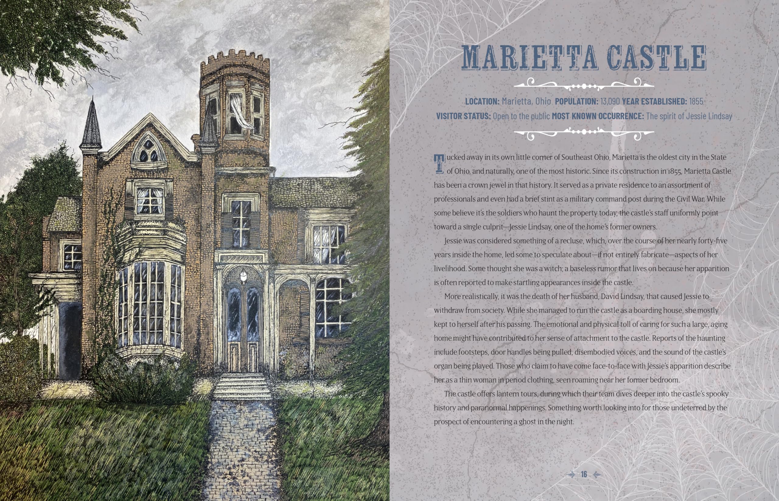 Hidden Haunts : A Creepy Collection of Forgotten Ghostly Places
