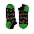 S/M Hop Hare Bamboo Socks Low (3.5-6.5) - Moonlight Wolfs - Cut