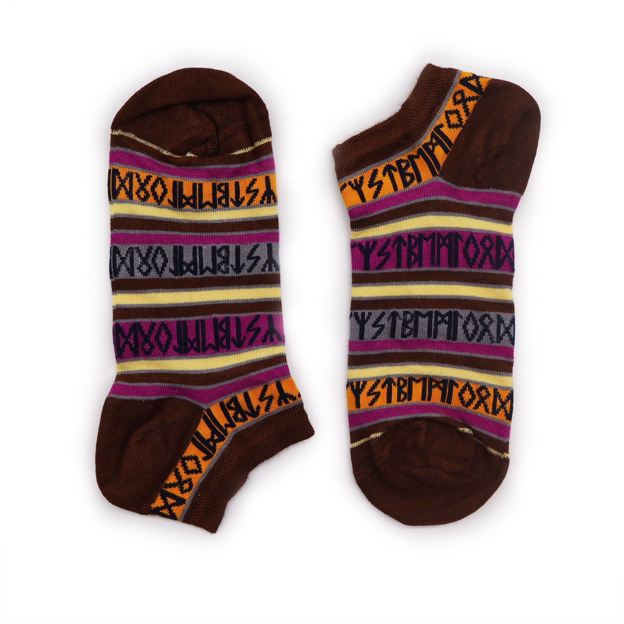 S/M Hop Hare Bamboo Socks Low (3.5-6.5) - Rune Stones - Cut