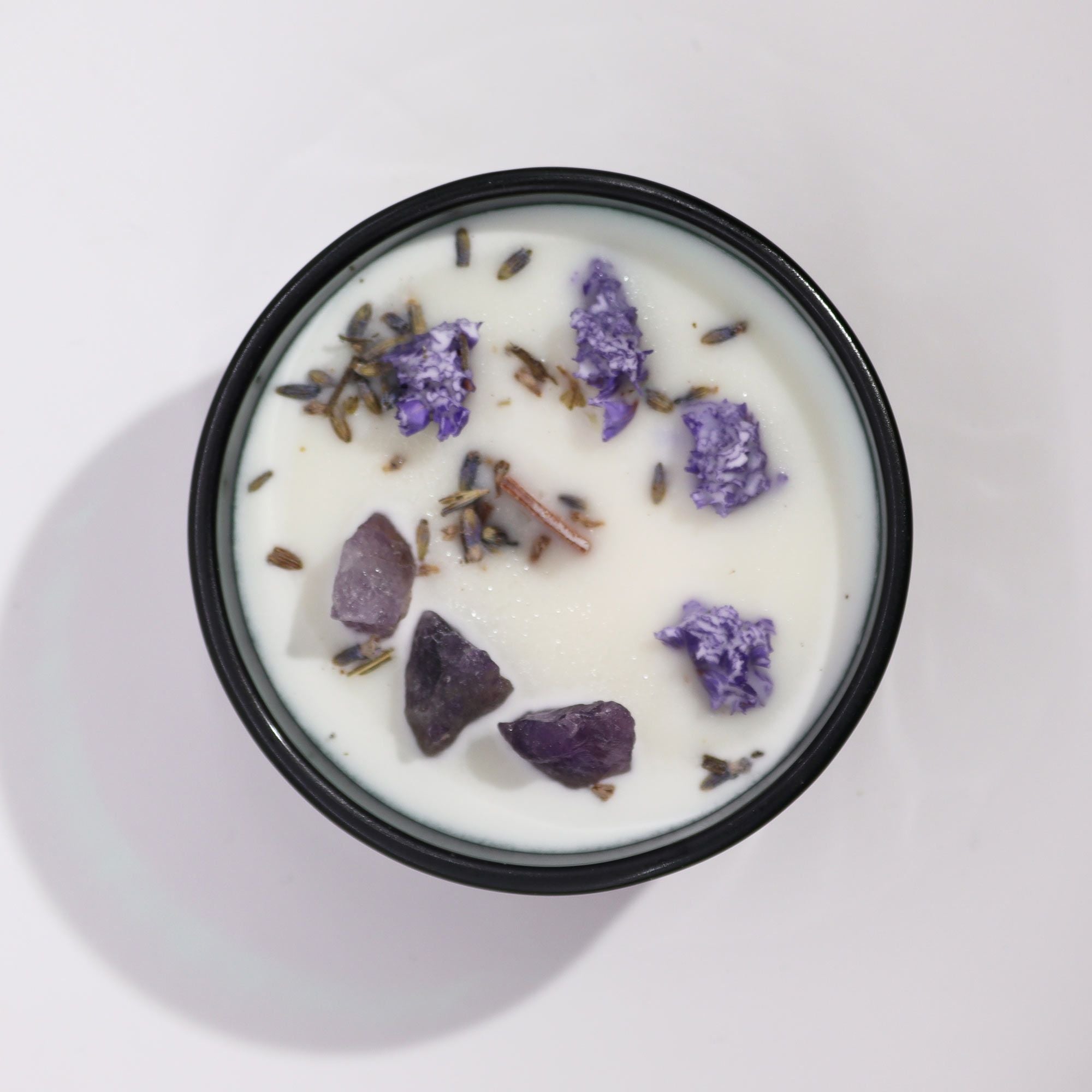 Hop Hare Crystal Magic Flower Candle - The Moon Candles