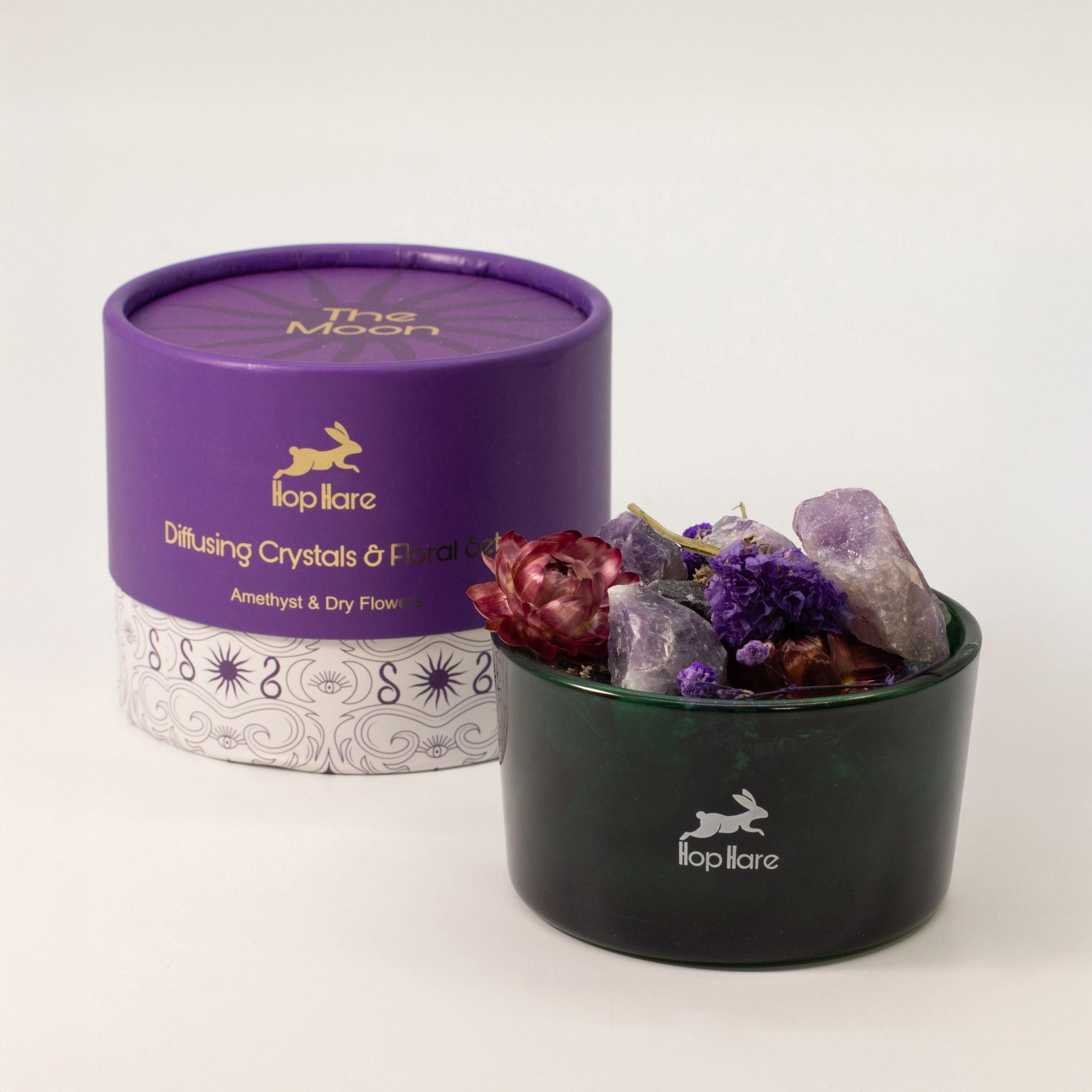 Hop Hare Diffusing Crystals & Floral Set - The Moon Sets