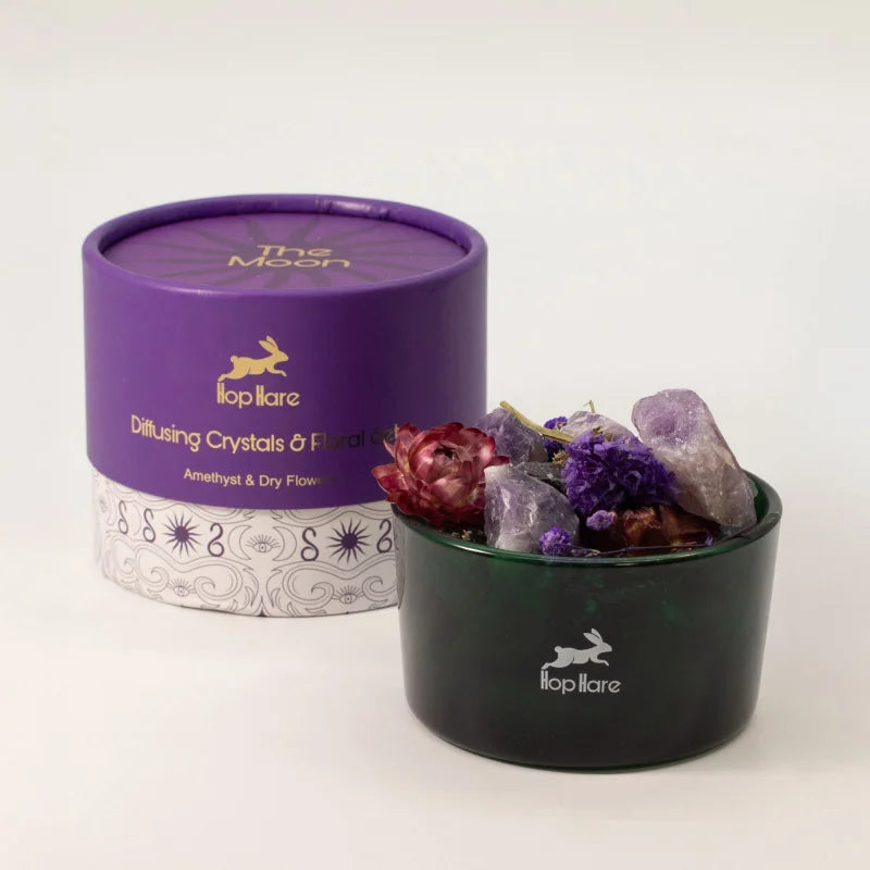 Hop Hare Diffusing Crystals & Floral Set - The Moon Sets