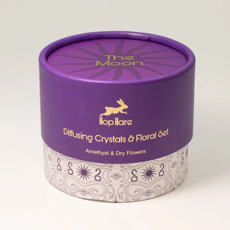 Hop Hare Diffusing Crystals & Floral Set - The Moon Sets
