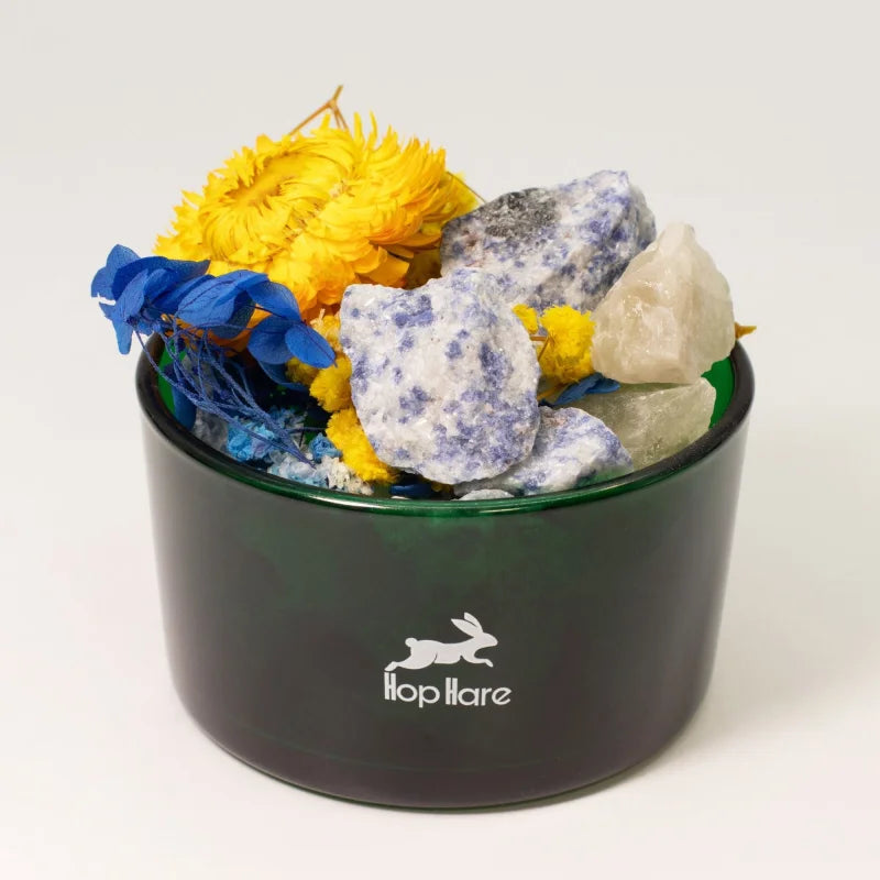 Hop Hare Diffusing Crystals & Floral Set - The Sun Sets