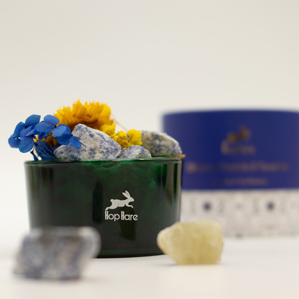 Hop Hare Diffusing Crystals & Floral Set - The Sun Sets
