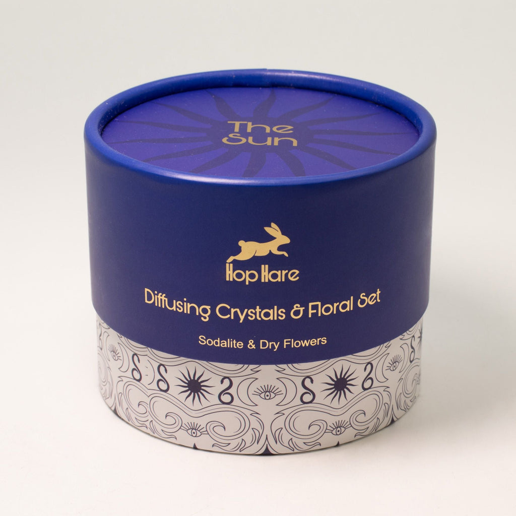 Hop Hare Diffusing Crystals & Floral Set - The Sun Sets