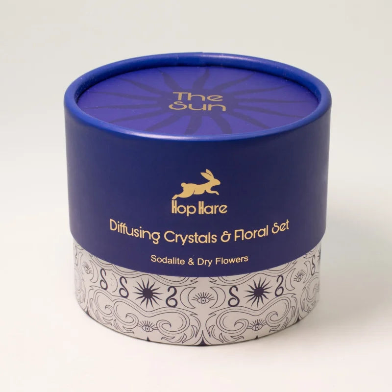 Hop Hare Diffusing Crystals & Floral Set - The Sun Sets
