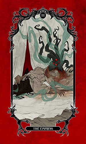 Horror Tarot Deck and Guidebook Novelty book Cards