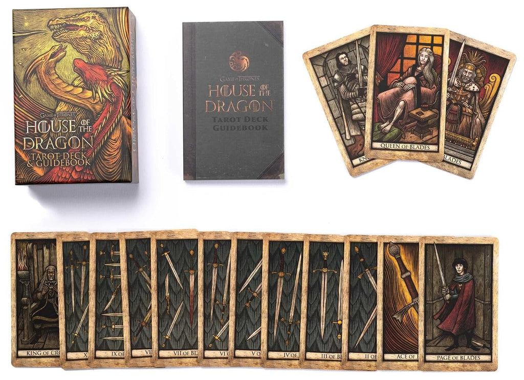 House of the Dragon Tarot Deck and Guidebook Cards