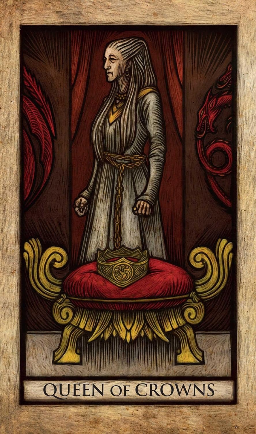 House of the Dragon Tarot Deck and Guidebook Cards