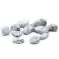 L Tumble Stones - Howlite, White From Witch, Please!