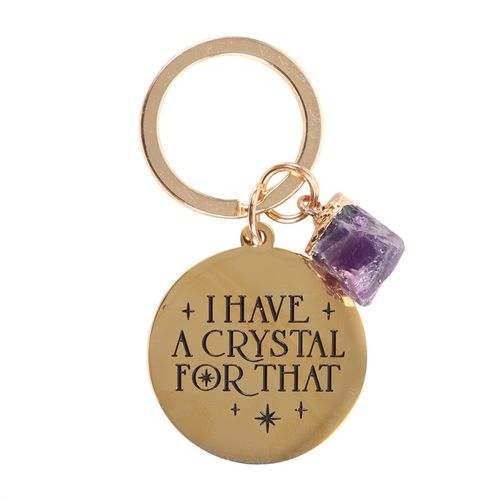 I Have a Crystal for That Amethyst Crystal Keyring From Witch, Please!
