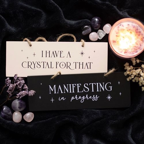 I Have A Crystal For That Hanging Sign From Witch, Please!