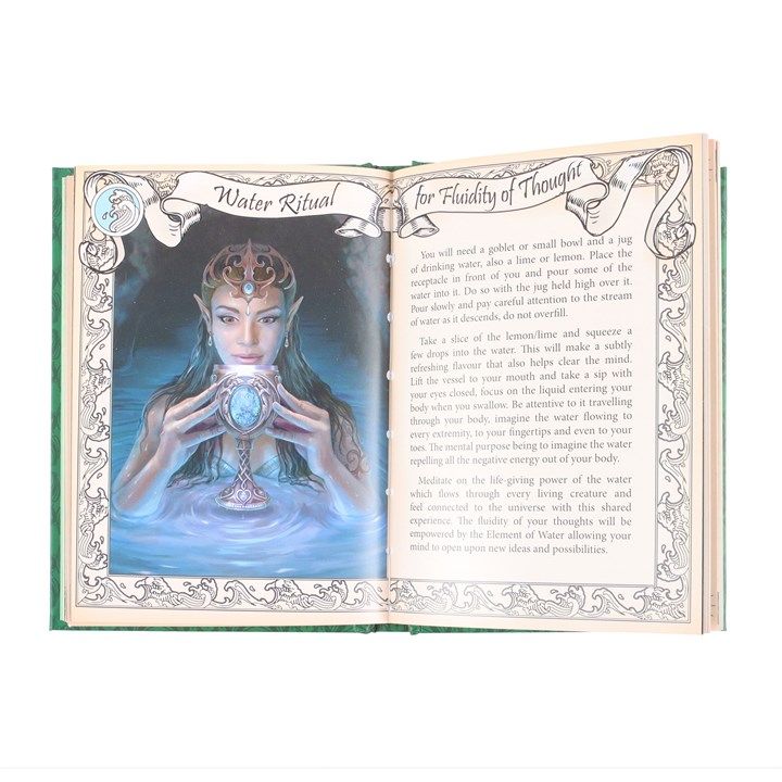 Elemental Magic Book by Anne Stokes and John Woodward From Witch, Please!